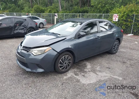 2015 Toyota Corolla Le from USA, damaged, VIN 2T1BURHE6FC395737